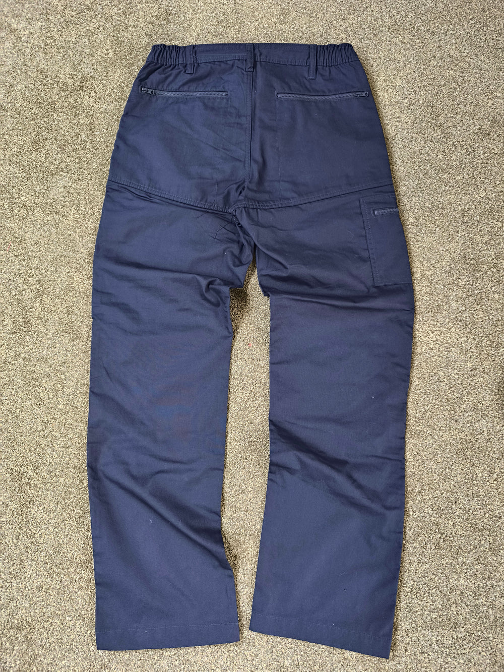 Regatta Professional Men’s Navy Cargo Work Action Trousers – UK 32" R ( 31" Leg )