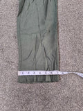 Threadbare Men’s Linen Blend Cargo Trousers – Khaki Green W32 Brand New With Minor Defect