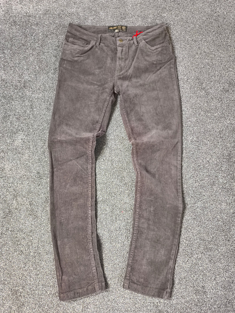 BNWT Musto Women's Brown Corduroy Trousers Jeans UK Size 14 Cord Slim