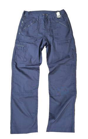 Regatta Professional Men’s Navy Cargo Work Action Trousers – UK 32" R ( 31" Leg )