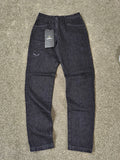 Salewa Fanes Alpine Hemp Denim Pants Black Out - Women’s Size UK 8 (XS) - BNWT