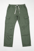 Threadbare Men’s Linen Blend Cargo Trousers – Khaki Green W32 Brand New With Minor Defect