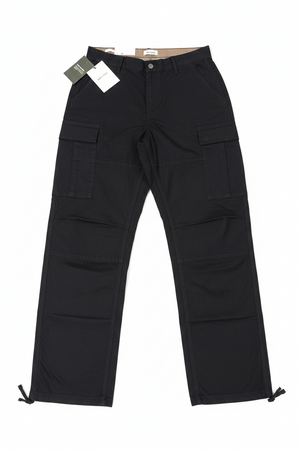 Only & Sons Men's Black Ripstop Cargo Pants Loose Fit W33 L34 BNWT
