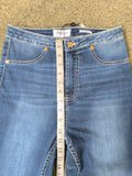 Hardcore Denim Women's High-Waisted Regular Fit Skinny Jeans Blue Size W28 L32 BNWT