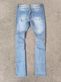 Brave Soul Distressed Skinny Jeans Blue Men's Size 32R New Without Tags
