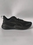PUMA PWRFRAME TR Women's Shoes Trainers - All Black - UK Size 6 - New Without Box
