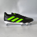 adidas Kakari SG Rugby Boots Black/Neon Green Men's UK 10 Brand New No Box
