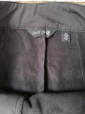 Dare 2b Women's Black 'Glide' Ski Pants Waterproof Slim Boot-Cut Trouser - Size UK 18