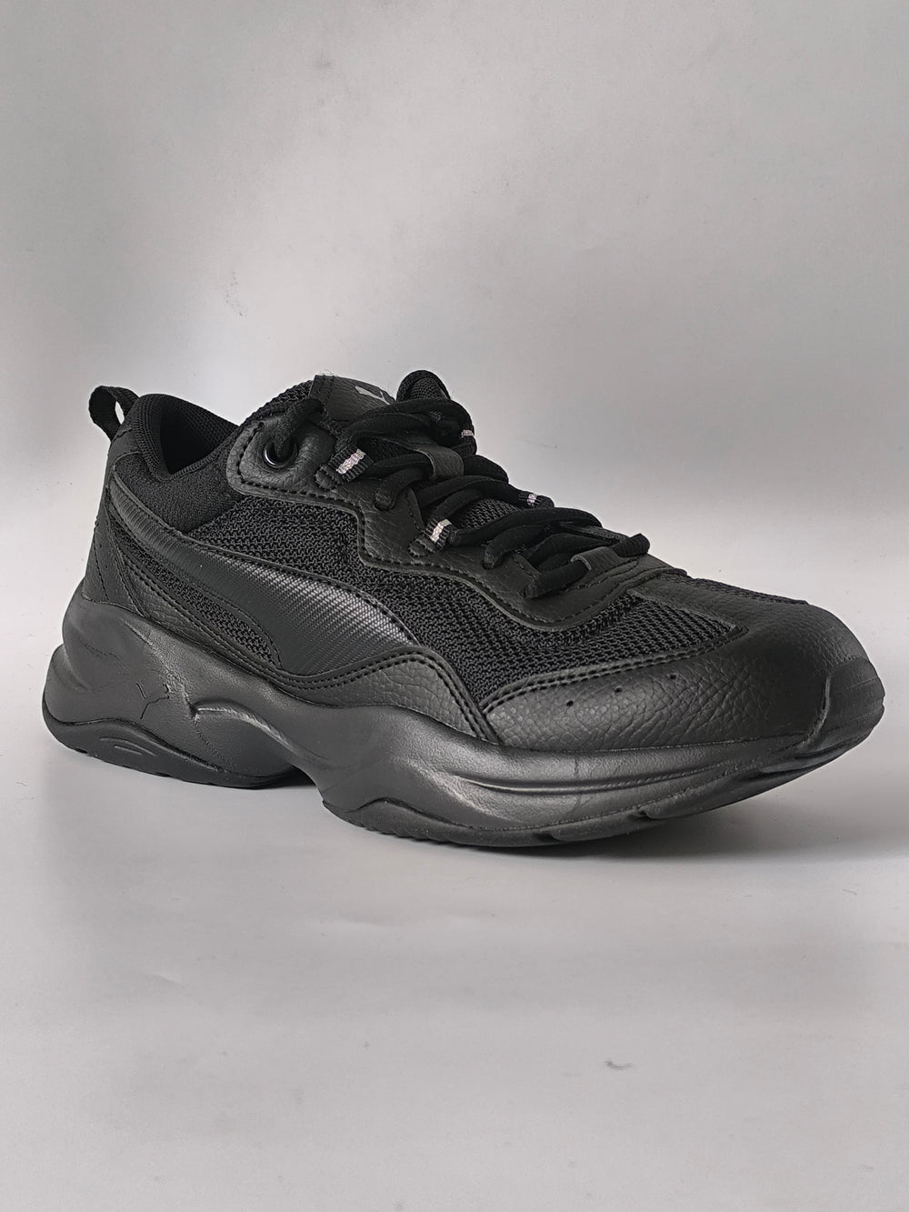 Puma Cilia Mode Chunky Women's Shoes Trainers - All Black - UK Size 6 NO BOX