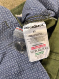 Threadbare Men’s Linen Blend Cargo Trousers – Khaki Green W32 Brand New With Minor Defect