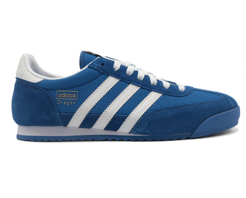 Adidas Dragon Originals Mens Shoes Trainers Size 8.5 - 12  G50922  Blue Bird White