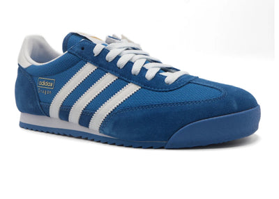 Adidas Dragon Originals Mens Shoes Trainers Size 8.5 - 12  G50922  Blue Bird White